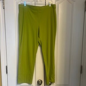 IC COLLECTION Lime Green Ankle Pants